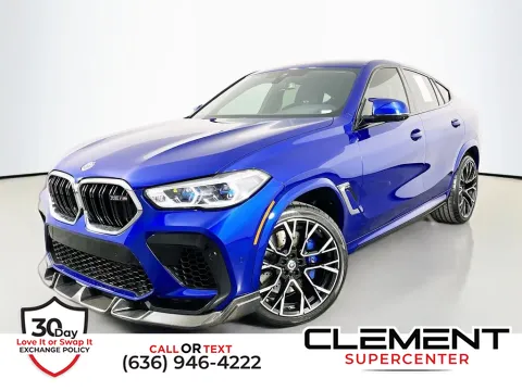 Blue 2023 BMW X6 M for sale in Saint Charles, MO
