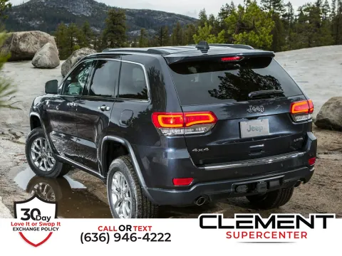 Gray 2015 Jeep Grand Cherokee Overland for sale in Saint Charles, MO