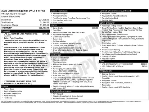Photos of 2026 Chevrolet Equinox EV LT for sale in Saint Charles, MO at Clement Supercenter
