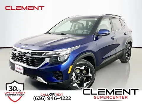 Blue 2024 Kia Seltos EX for sale in Saint Charles, MO