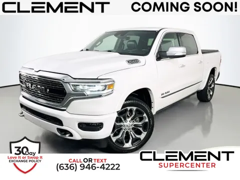 White 2022 Ram 1500 Limited for sale in Saint Charles, MO