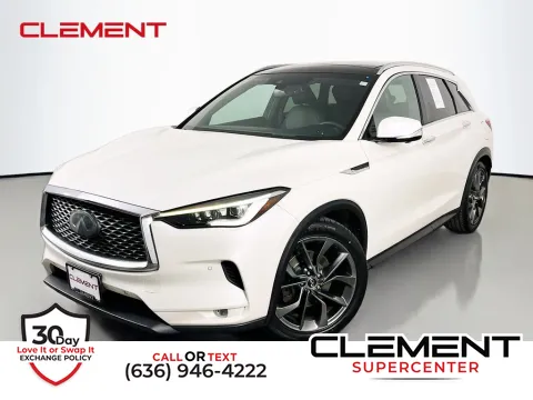 White 2019 INFINITI QX50 for sale in Saint Charles, MO