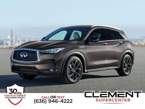 Black 2019 INFINITI QX50 for sale in Saint Charles, MO