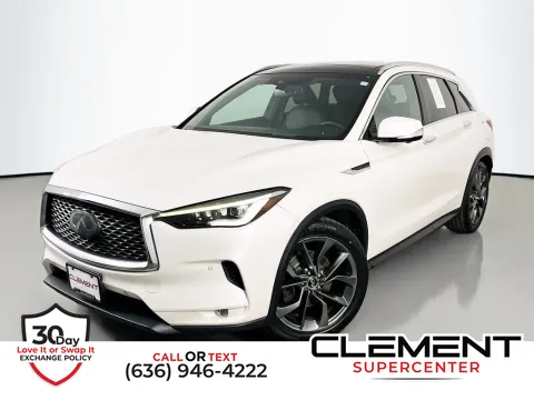 Black 2019 INFINITI QX50 for sale in Saint Charles, MO