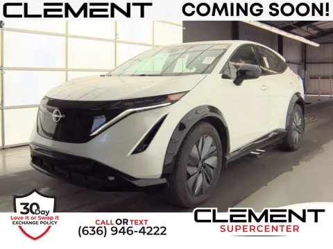 White 2023 Nissan Ariya ENGAGE+ e-4ORCE for sale in Saint Charles, MO