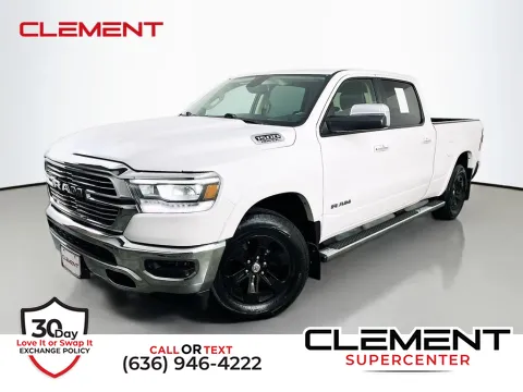 White 2019 Ram 1500 Laramie for sale in Saint Charles, MO