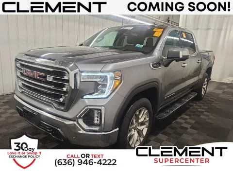 Silver 2019 GMC Sierra 1500 SLT for sale in Saint Charles, MO