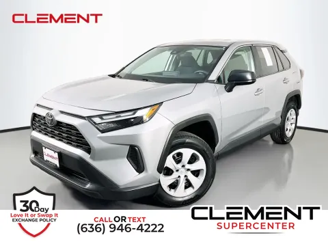 Silver 2024 Toyota RAV4 LE for sale in Saint Charles, MO