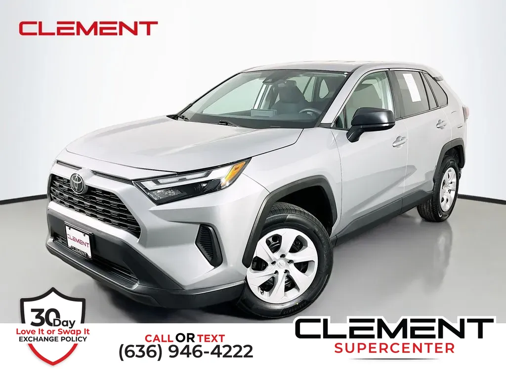 Silver 2024 Toyota RAV4 LE for sale in Saint Charles, MO