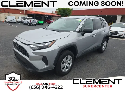 Silver 2024 Toyota RAV4 LE for sale in Saint Charles, MO