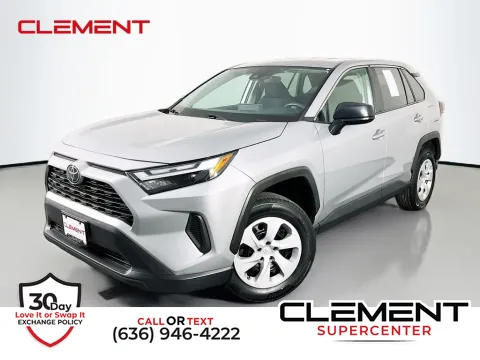 Silver 2024 Toyota RAV4 LE for sale in Saint Charles, MO