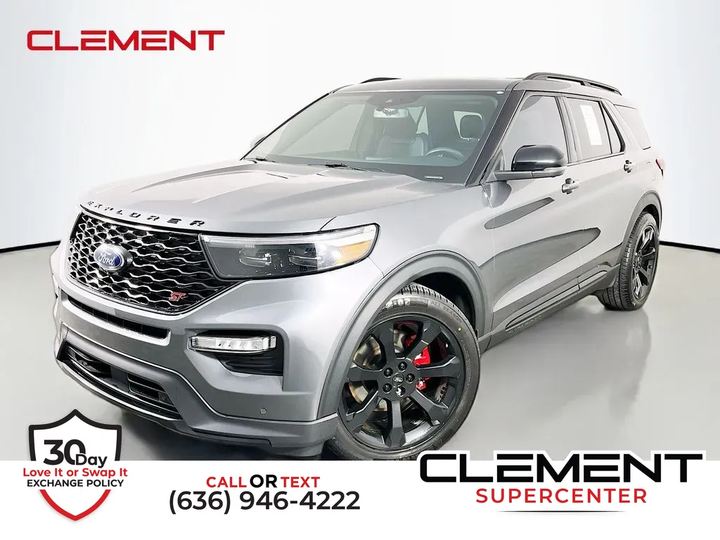 Gray 2023 Ford Explorer ST for sale in Saint Charles, MO
