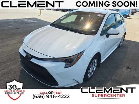 White 2025 Toyota Corolla LE for sale in Saint Charles, MO