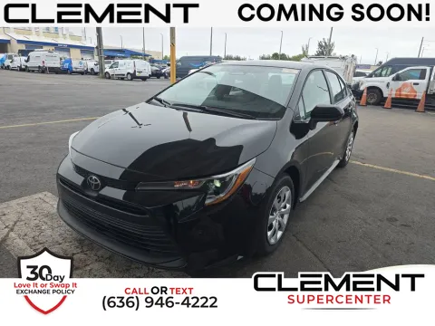 Black 2025 Toyota Corolla LE for sale in Saint Charles, MO