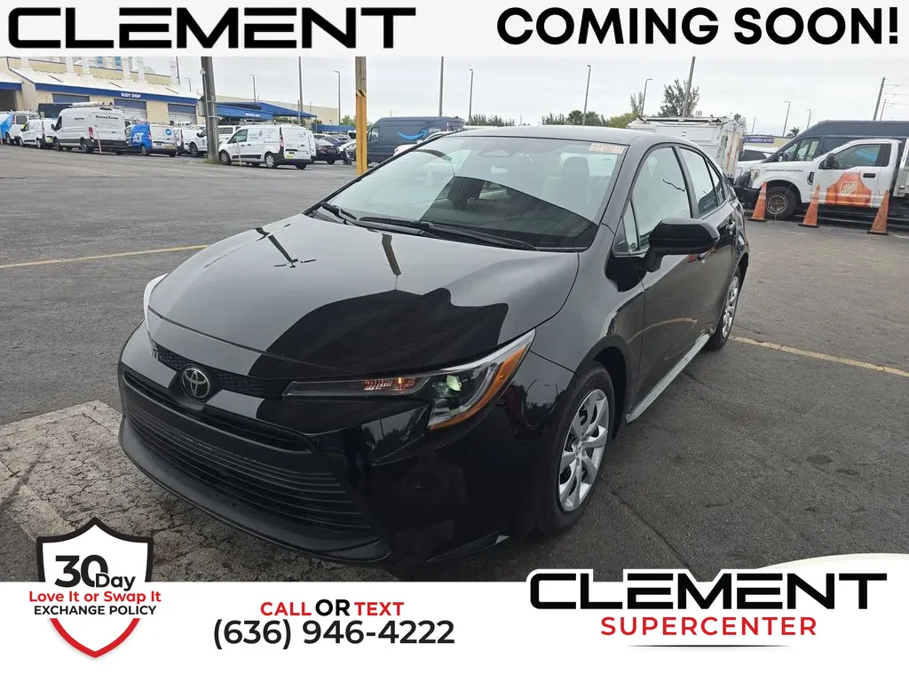 Black 2025 Toyota Corolla LE for sale in Saint Charles, MO