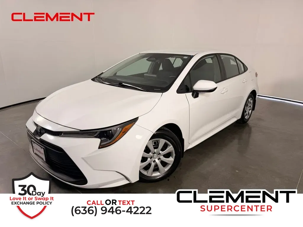 White 2025 Toyota Corolla LE for sale in Saint Charles, MO