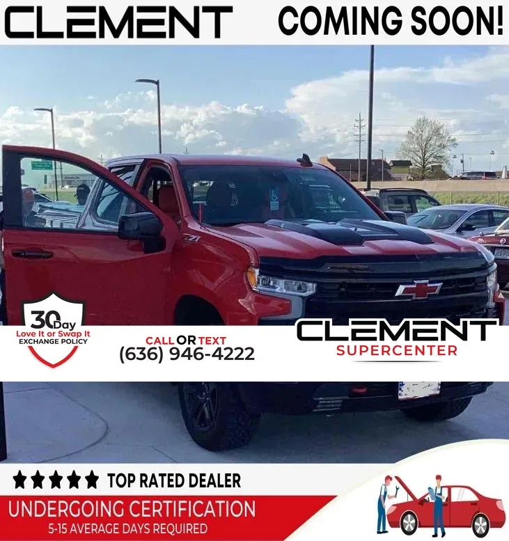 Red 2024 Chevrolet Silverado 1500 LT Trail Boss for sale in Saint Charles, MO