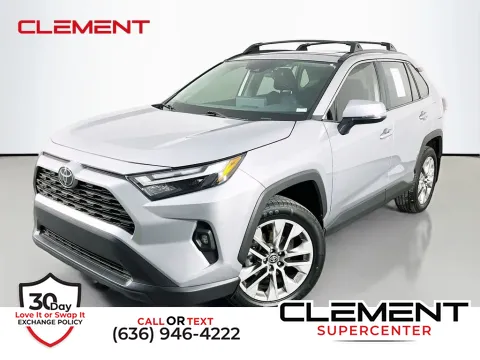 Silver 2025 Toyota RAV4 XLE Premium for sale in Saint Charles, MO