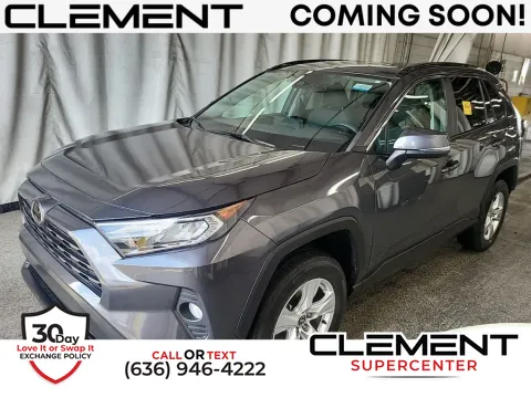 Gray 2021 Toyota RAV4 XLE for sale in Saint Charles, MO