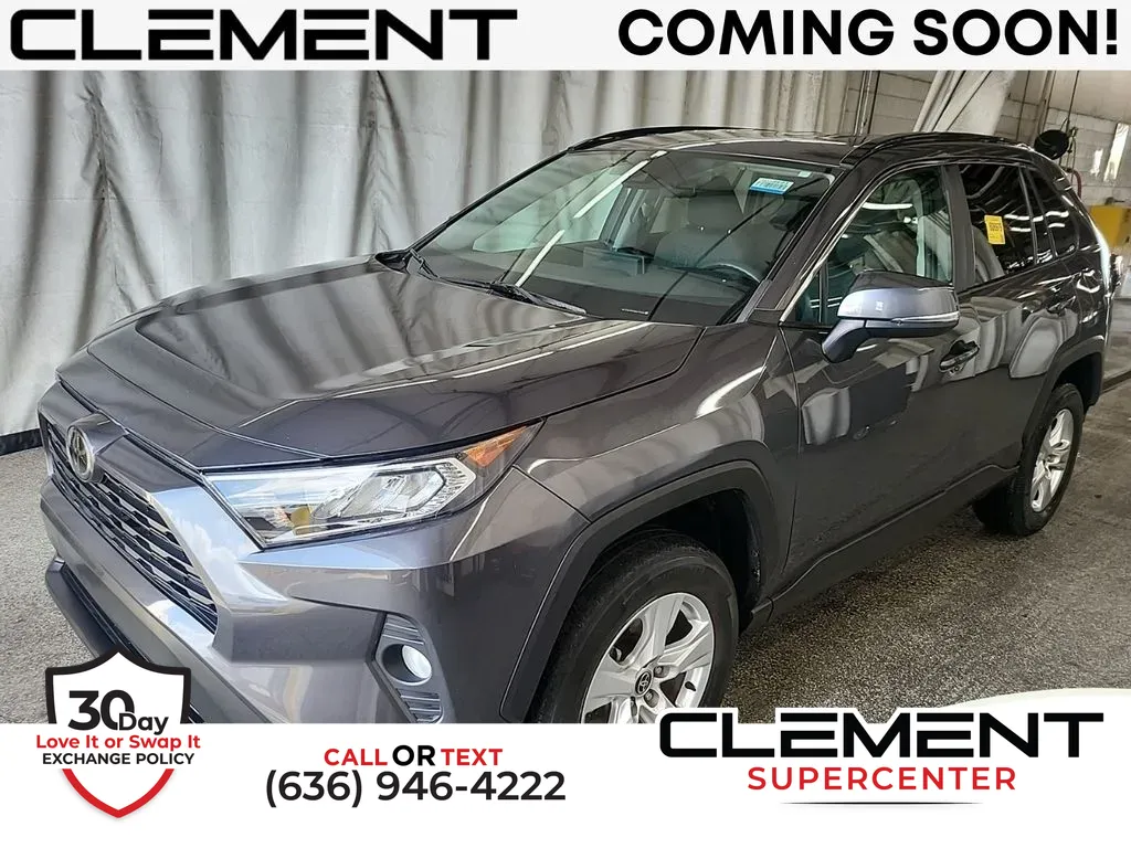 Gray 2021 Toyota RAV4 XLE for sale in Saint Charles, MO