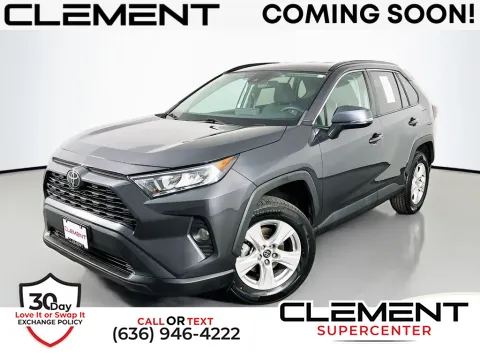 Gray 2021 Toyota RAV4 XLE for sale in Saint Charles, MO