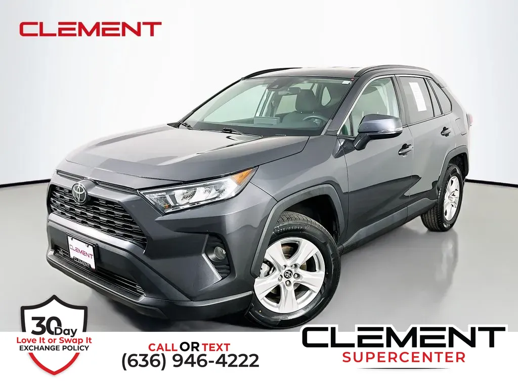 Gray 2021 Toyota RAV4 XLE for sale in Saint Charles, MO