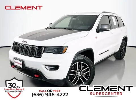 White 2018 Jeep Grand Cherokee Trailhawk for sale in Saint Charles, MO