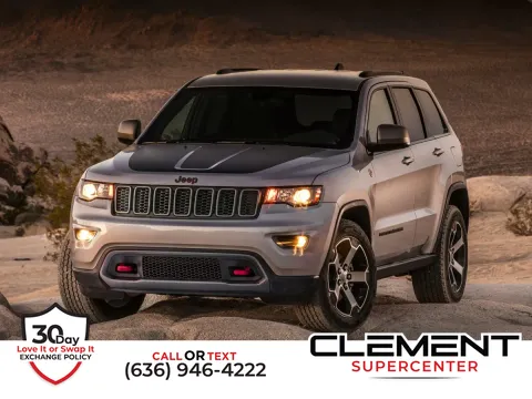 White 2018 Jeep Grand Cherokee Trailhawk for sale in Saint Charles, MO