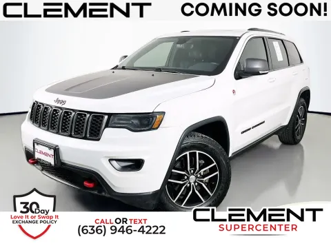 White 2018 Jeep Grand Cherokee Trailhawk for sale in Saint Charles, MO