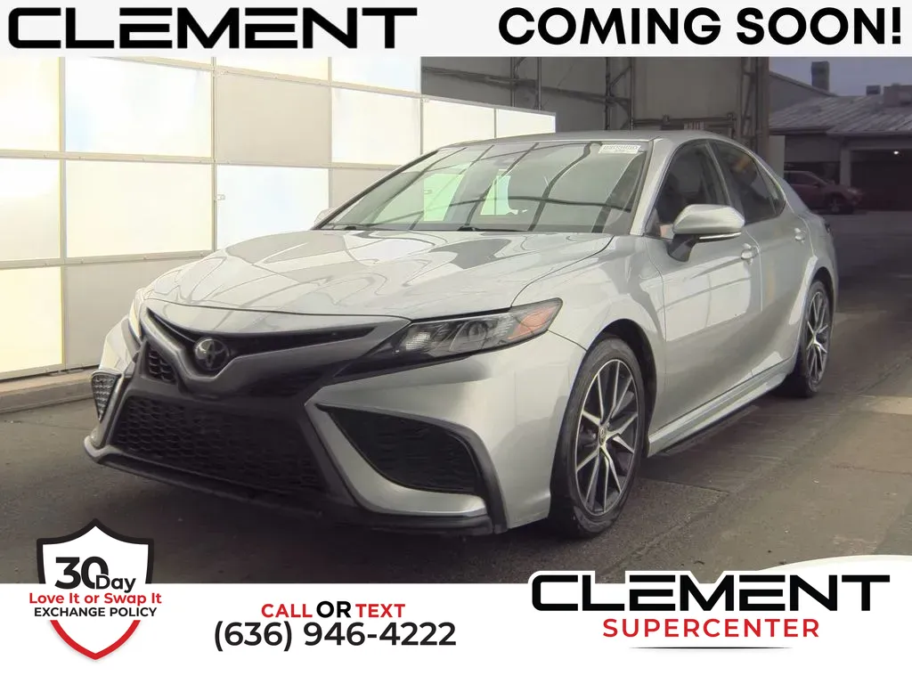 Silver 2023 Toyota Camry SE for sale in Saint Charles, MO