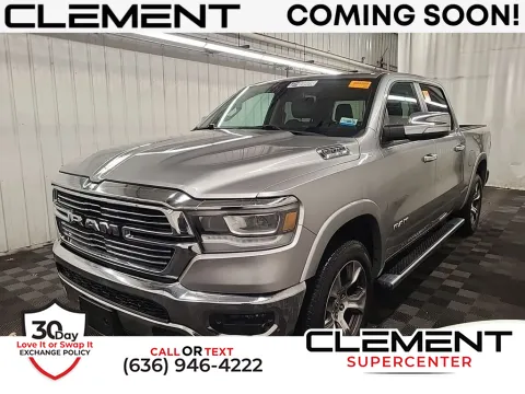 Silver 2019 Ram 1500 Laramie for sale in Saint Charles, MO