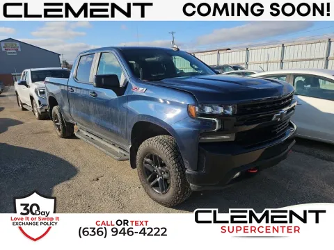 Blue 2021 Chevrolet Silverado 1500 LT Trail Boss for sale in Saint Charles, MO