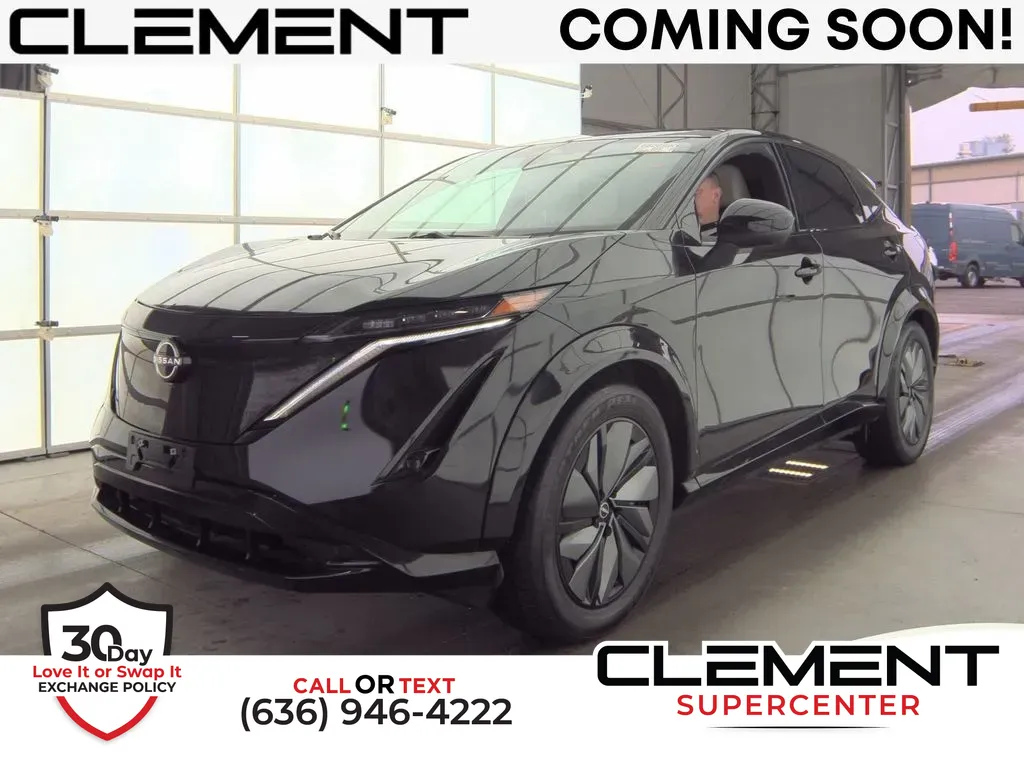 Black 2024 Nissan Ariya ENGAGE+ e-4ORCE for sale in Saint Charles, MO