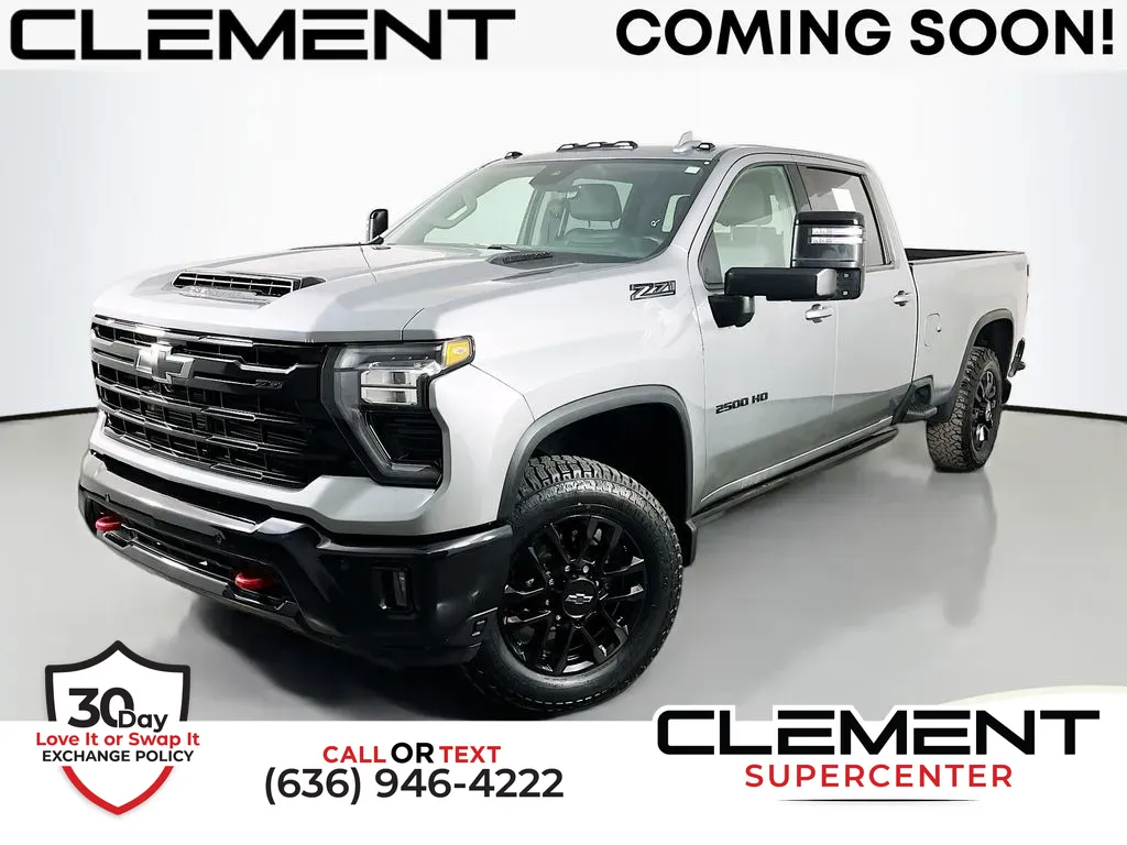 Gray 2025 Chevrolet Silverado 2500HD LTZ for sale in Saint Charles, MO