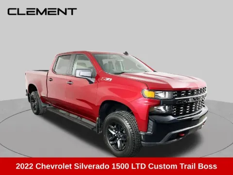 Another view of 2022 Chevrolet Silverado 1500 LTD Custom Trail Boss for sale in Saint Charles, MO at Clement Supercenter