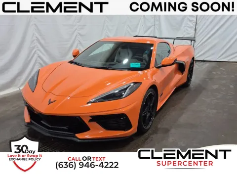 Orange 2023 Chevrolet Corvette Stingray for sale in Saint Charles, MO
