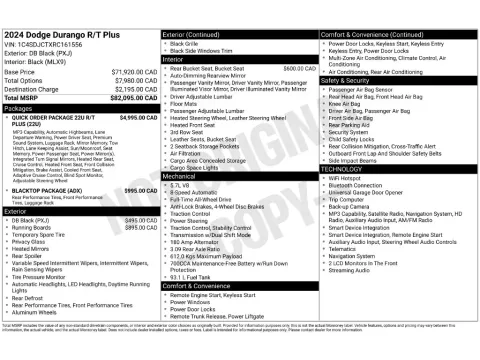 Photos of 2024 Dodge Durango R/T for sale in Saint Charles, MO at Clement Supercenter