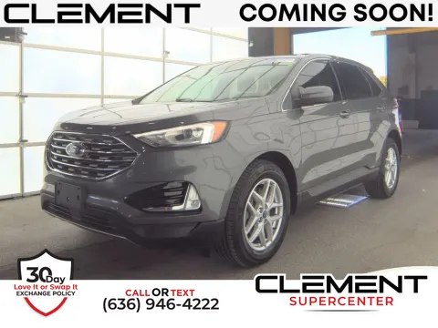 Gray 2021 Ford Edge SEL for sale in Saint Charles, MO