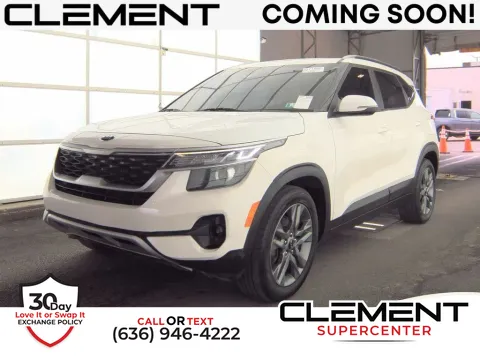 White 2021 Kia Seltos S for sale in Saint Charles, MO