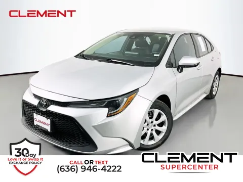 Silver 2022 Toyota Corolla LE for sale in Saint Charles, MO