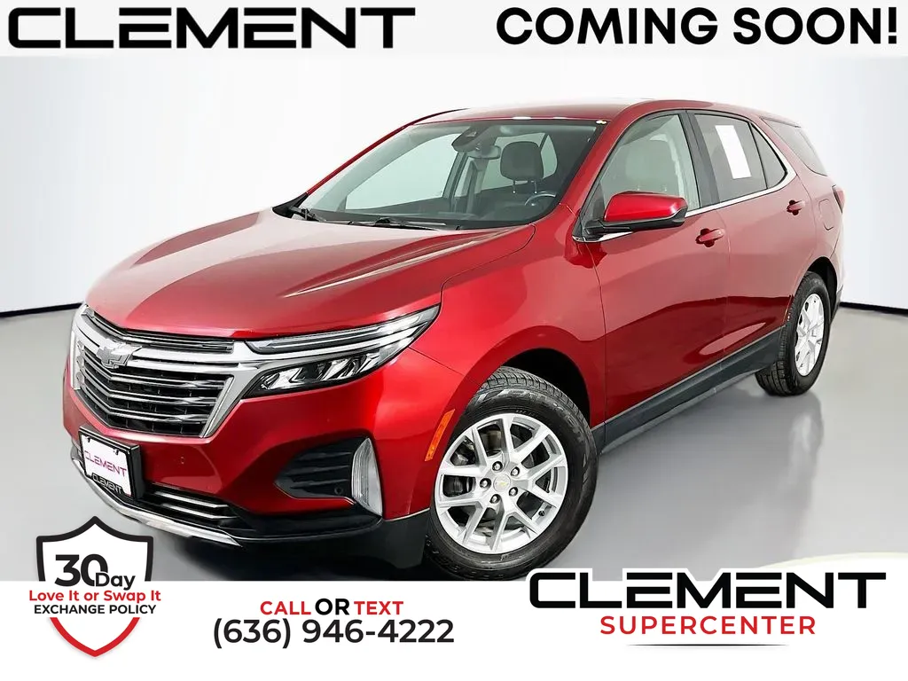 Red 2022 Chevrolet Equinox LT for sale in Saint Charles, MO