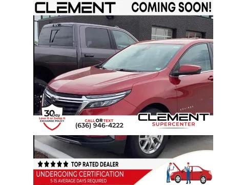 Red 2022 Chevrolet Equinox LT for sale in Saint Charles, MO