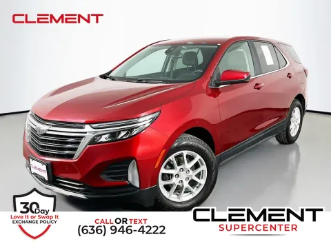 Red 2022 Chevrolet Equinox LT for sale in Saint Charles, MO