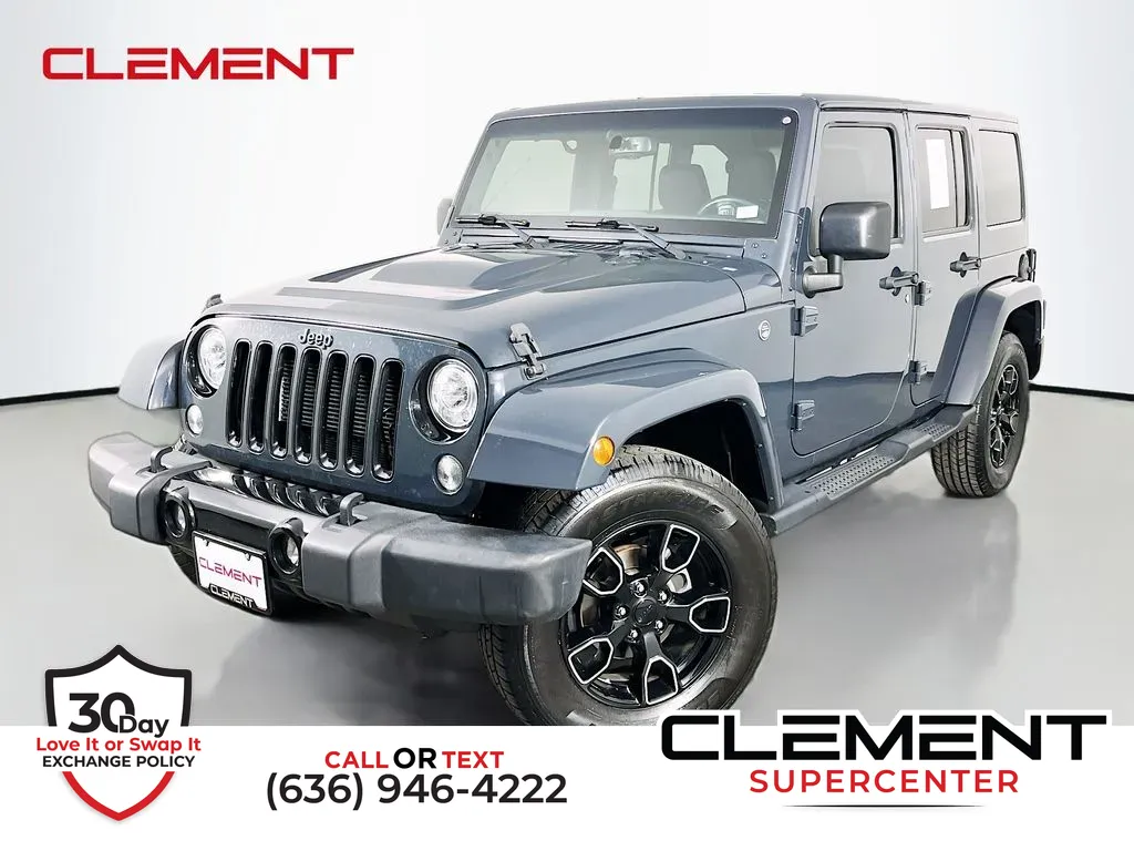 Gray 2018 Jeep Wrangler JK Unlimited Altitude for sale in Saint Charles, MO