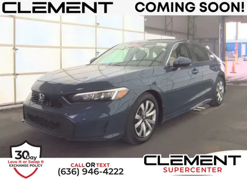 Blue 2026 Honda Civic LX for sale in Saint Charles, MO