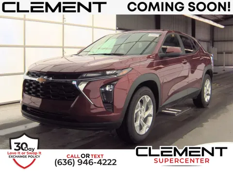 Red 2025 Chevrolet Trax LS for sale in Saint Charles, MO