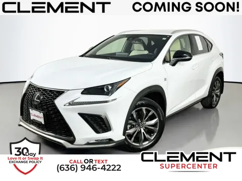 White 2021 Lexus NX 300 F Sport for sale in Saint Charles, MO