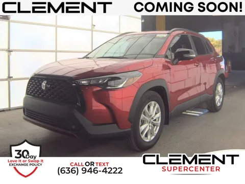 Red 2025 Toyota Corolla Cross LE for sale in Saint Charles, MO