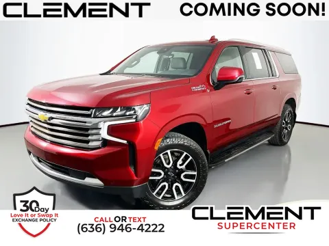 Red 2024 Chevrolet Suburban High Country for sale in Saint Charles, MO