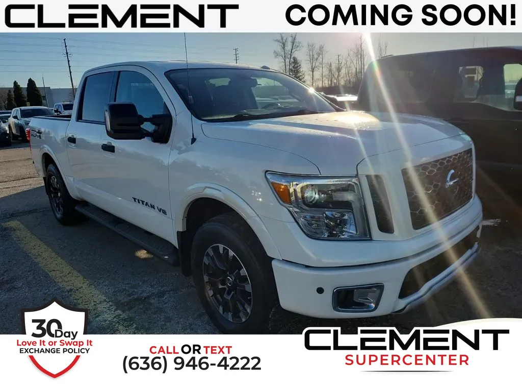 Silver 2018 Nissan Titan PRO-4X for sale in Saint Charles, MO